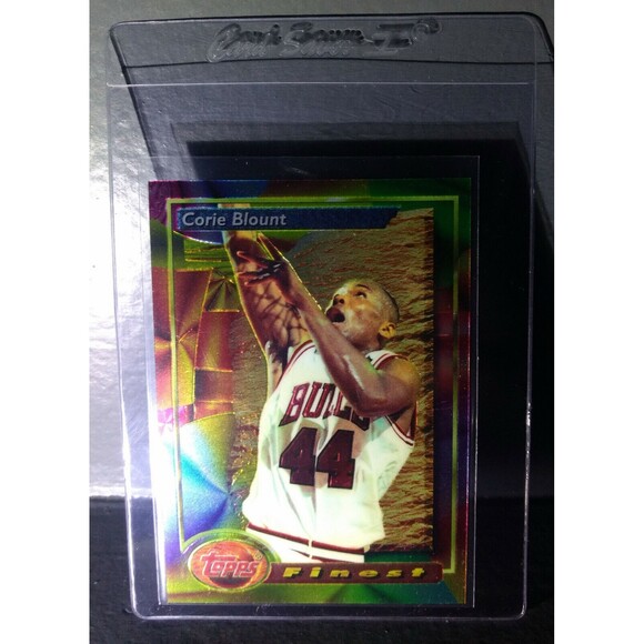 1993-94 Topps Finest Corie Blount #134 Rookie Basketball Card - Picture 1 of 2